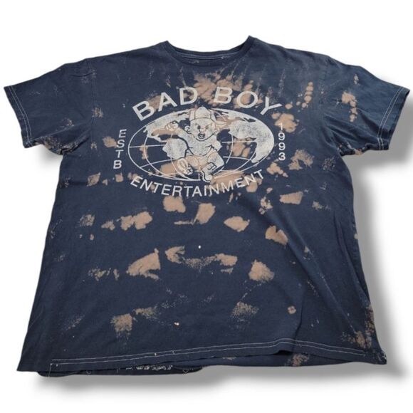 Bad Boy Entertainment Shirt Size Large Bad Boy By Invisible Bully Graphic Print - Picture 1 of 8